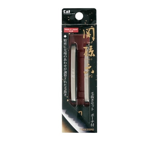 関孫六　毛抜きセット　(ポーチ付)　 HC3533　【送料無料】　メール便にてお届け手配
