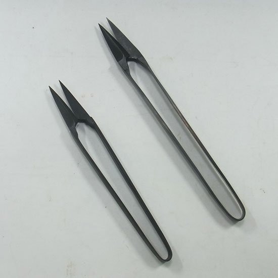 盆栽道具 葉刈鋏 兼進作 NO.45C メール便発送無料