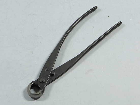 盆栽道具 コブ切 兼進作 中 全長175mm No.10