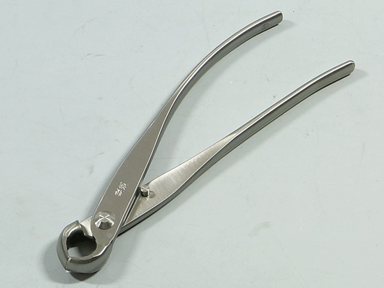 盆栽道具 コブ切 兼進作 小 全長180mm No.808