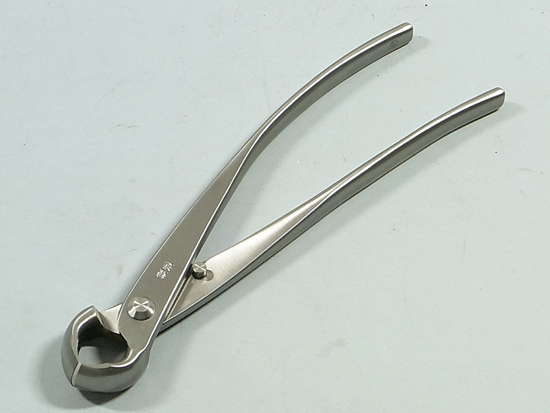盆栽道具 コブ切 兼進作 大 全長210mm No.810