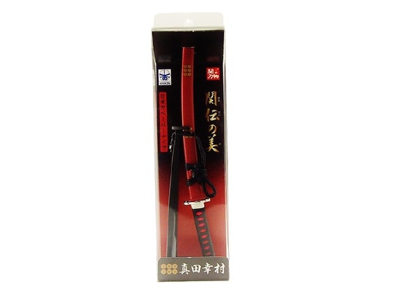 ニッケン刃物 関伝の美 日本刀ペーパーナイフ 真田幸村 掛け台付き KT-22S 宅配便送料無料