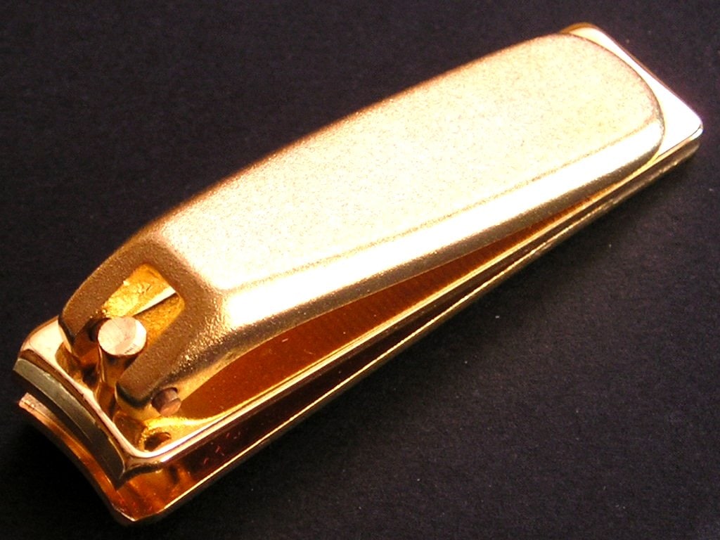 和製金メッキ爪切り　(小・カバーなし)　NC-121K　メール便発送