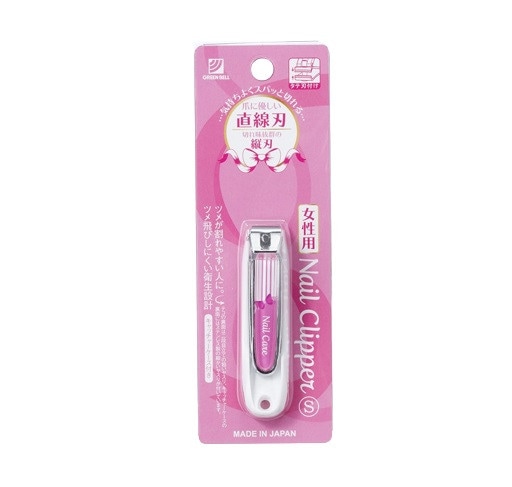 GREENBELL(グリーンベル)　キャッチャー爪切り 直線刃 S　 女性用　NC-160　【送料無料】メール便にてお届け手配