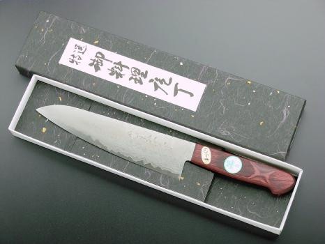 越前丸勝 V金10号多層鋼鍛造 三徳包丁