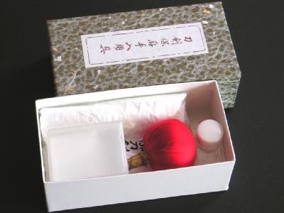 刀剣用手入れ具セット(特上・紙箱入り)
