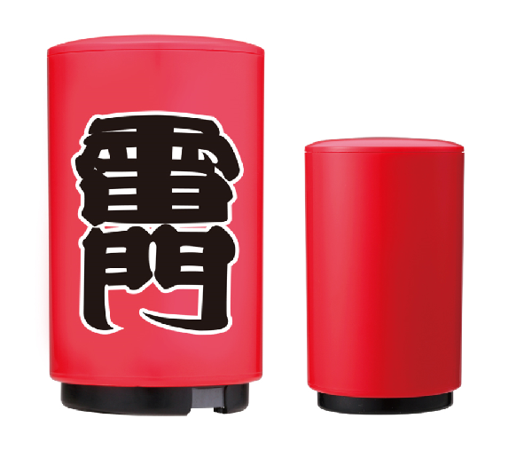 栓抜き　和柄セントル（雷門レッド）