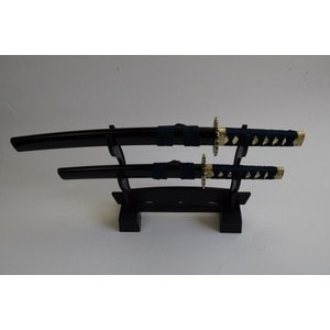 美術刀剣 模造刀 ミニミニ竜セット(紺) SW-1520DR