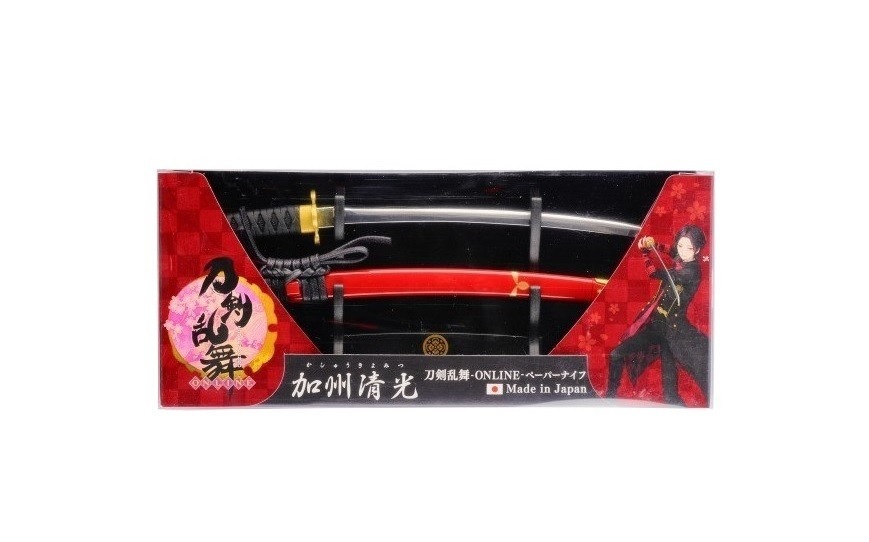 刀剣乱舞ONLINE　ペーパーナイフ　加州清光モデル　TR-40K　日本製　とうらぶ