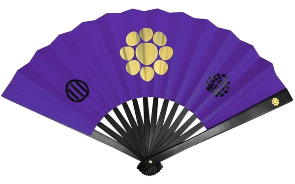 尾形刀剣　鉄扇8寸　片倉小十郎(TS-片倉)