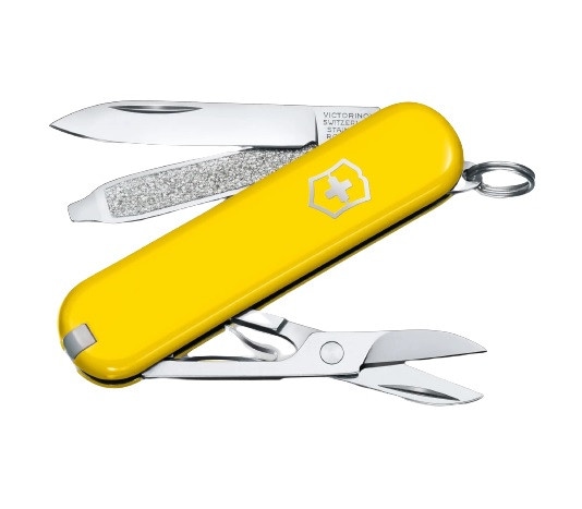 VICTORINOX(ビクトリノックス)　クラシックSD　カラーズ　(0.6223.8G)　イエロー　ミニ58mm　【送料無料】　メール便にてお届け手配