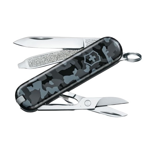 VICTORINOX(ビクトリノックス)　クラシック・ネイビーカモフラージュ(0.6223.942)　【送料無料】　メール便にてお届け手配