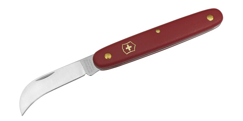 VICTORINOX(ビクトリノックス)　フローリストナイフ（カーブ）　3.9060　【送料無料】　メール便にてお届け手配