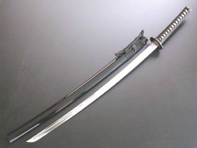 居合練習刀　肥後拵え（古刀拵え）樋入り