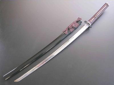 居合練習刀　時代拵え（古刀拵え）樋入りJ001-1