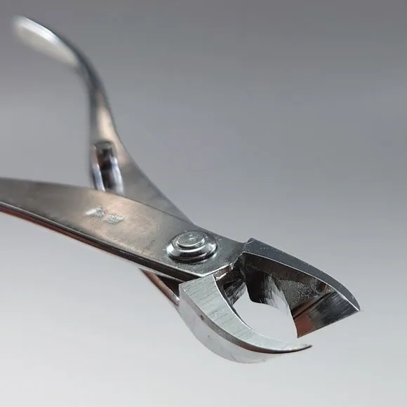 兼進 盆栽道具 メッキ加工 先細又枝切 兼進作 全長180mm No.6BX | 盆栽