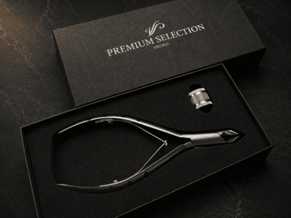 PREMIUM SELECTION　V.ROAD　高級　爪やすり＆爪切り2PCセットA　FN1-2A　日本製　ニッパー爪切り
