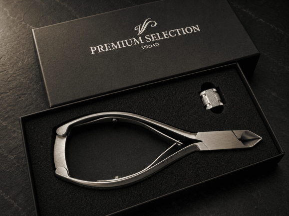 PREMIUM SELECTION　V.ROAD　高級　爪やすり＆爪切り2PCセットB　FN1-2B　日本製　ニッパー爪切り