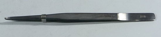 盆栽 松葉抜きピンセット 兼進作 直 210mm No.62