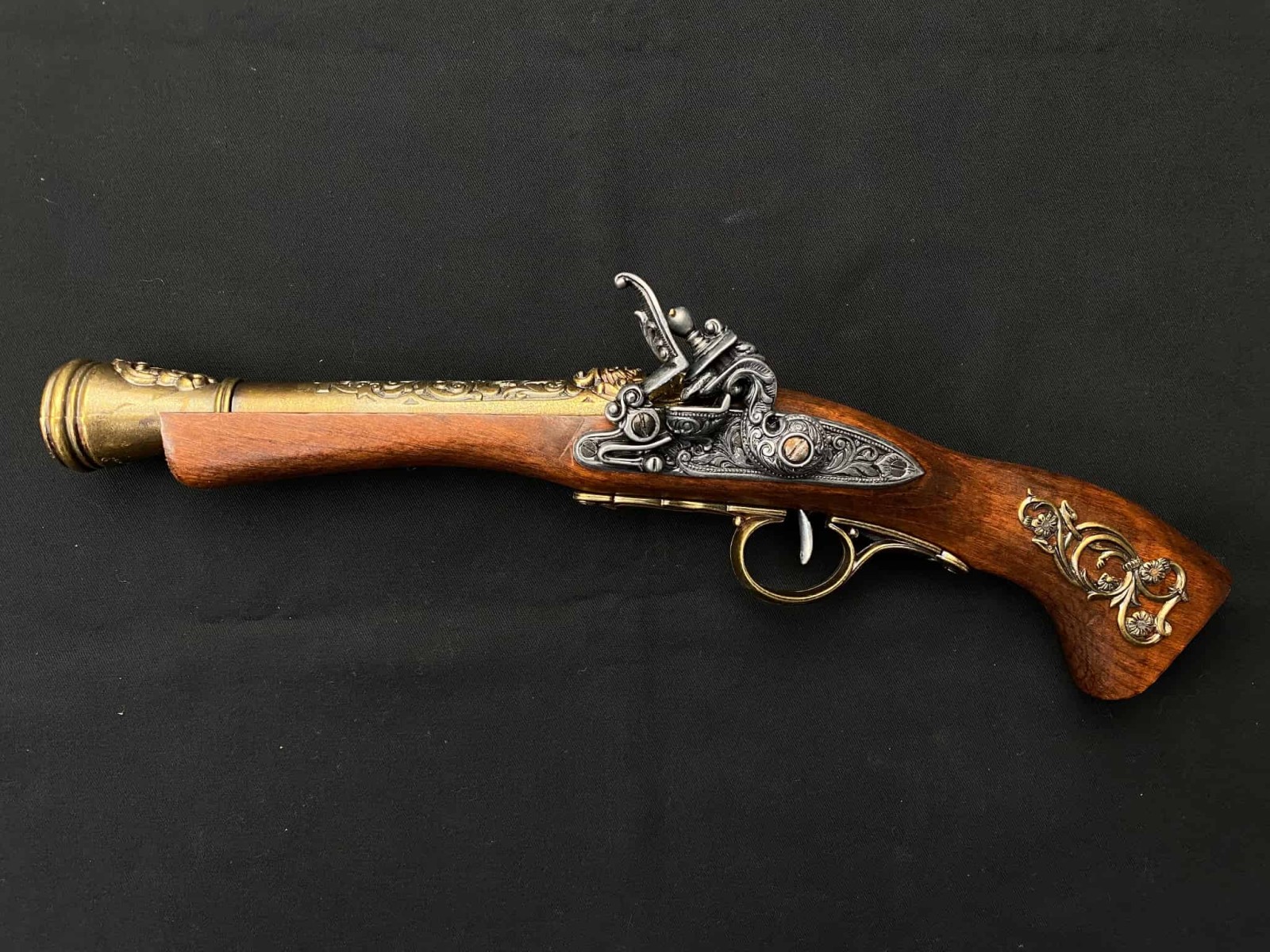 DENIX (デニックス) 模造銃 左用 フリントロック ブランダーバス