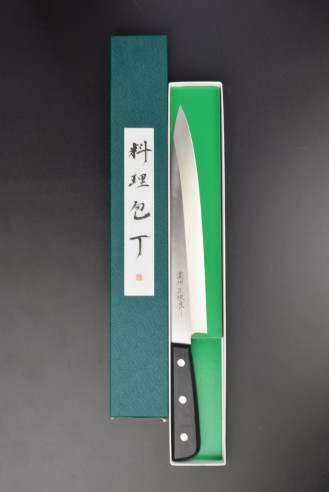 濃州正恒作　ステンレス　柳刃包丁　240mm　MSY-240
