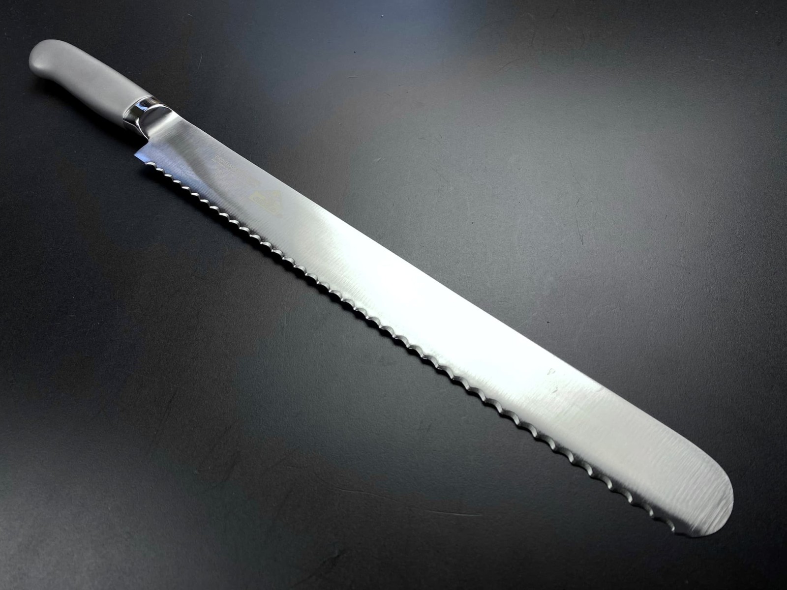 パン切り包丁　業務用ウェーブ　オールステンレス　パン切りナイフ　300mm　100-12PS