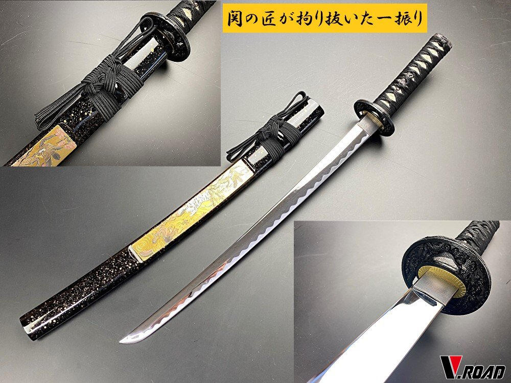 V.ROAD 模造刀 彫金小刀 龍虎鷹 並刀身 SW-1600M | 美術刀剣単品