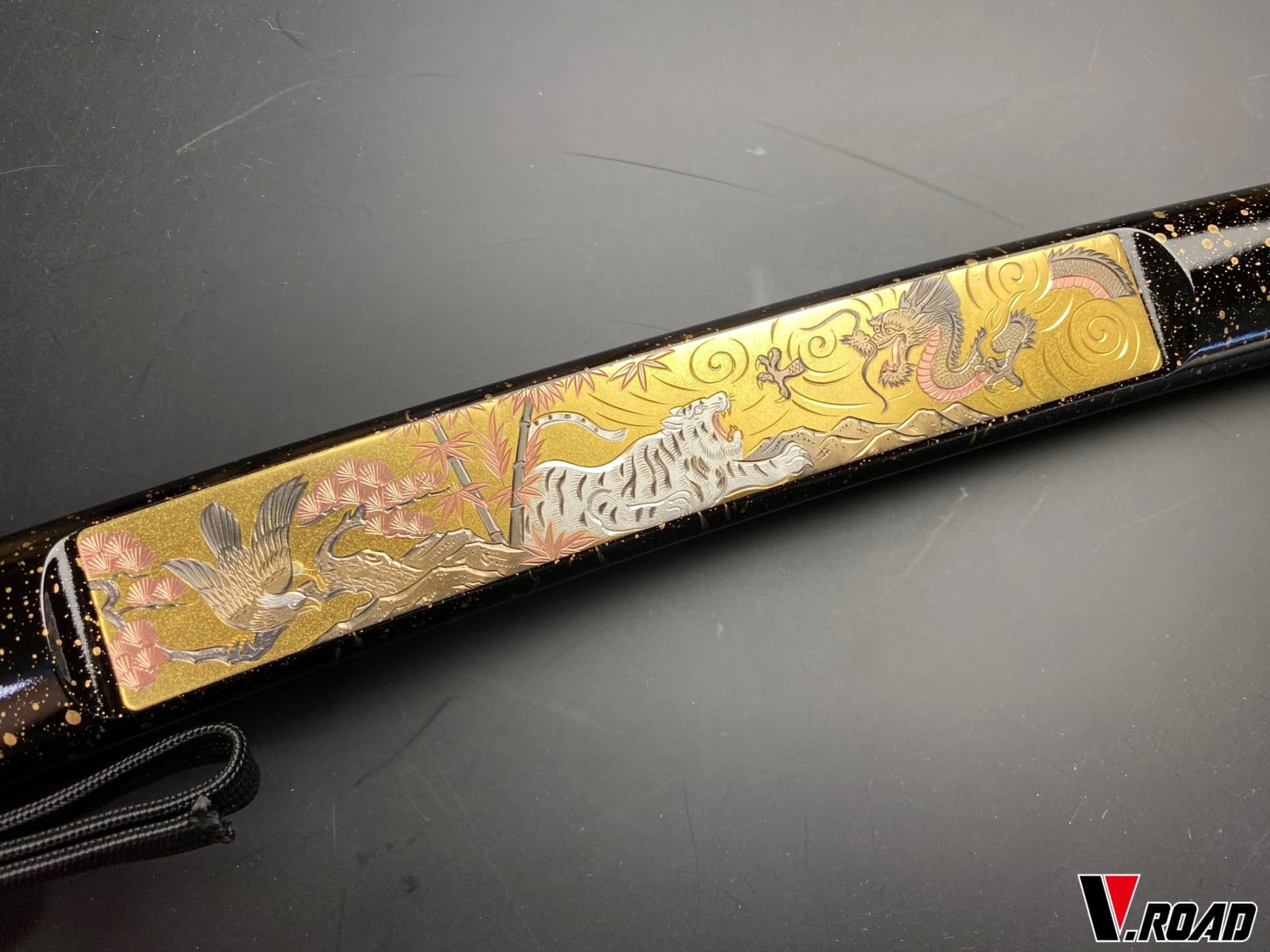V.ROAD 模造刀 彫金小刀 龍虎鷹 並刀身 SW-1600M | 美術刀剣単品