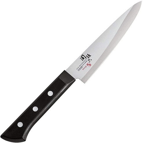 送料無料　貝印 KAI ペティナイフ 関孫六 萌黄 120mm 日本製 AE-2903