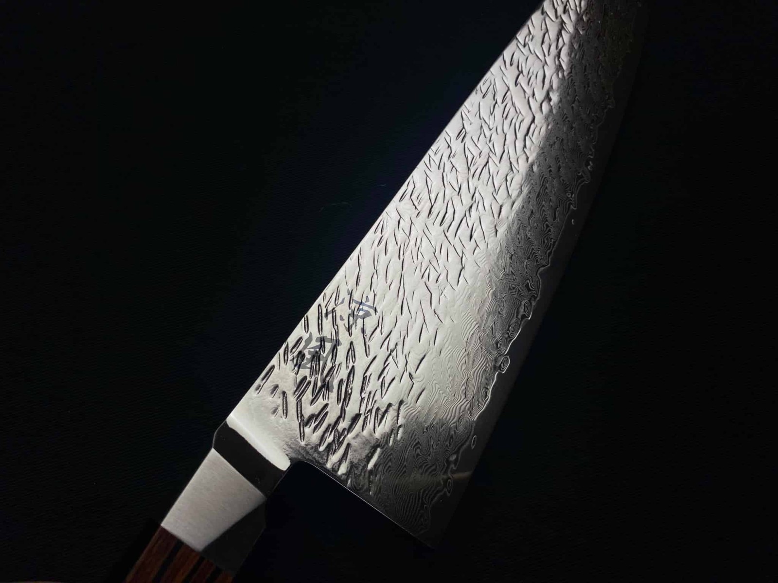 涼風 高級包丁 ダマスカス 牛刀包丁 210mm SUZ-210G V.ROADマイクロ