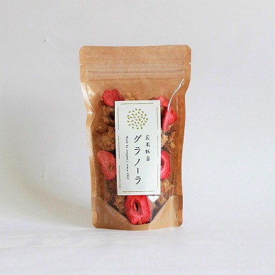 玄米胚芽グラノーラ（いちごと発酵バター130g）