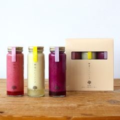 ドレッシングギフト箱（酵素ドレッシング3本用(茶色化粧箱)）