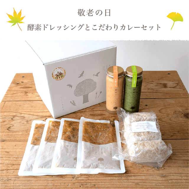 【2026敬老の日】酵素ドレッシングとこだわりカレーセット