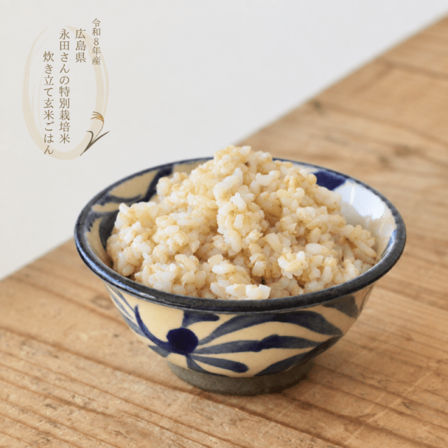【令和８年産・新米】実身美の炊き立て玄米ごはん（150g×４個入）