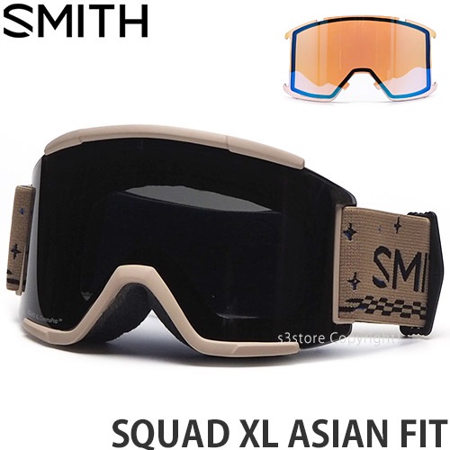 21-22 スミス スカッド XL アジアンフィット 【SMITH SQUAD XL ASIAN