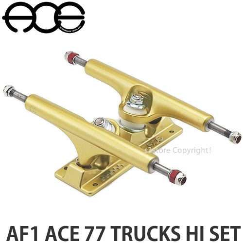 エース トラック ハイ セット 【ACE TRUCKS AF1 77 HI SET】 スケートボード スケボー 足回り パーツ 部品 SKATEBOARD カラー:GOLD サイズ:9.5 エース トラック ハイ セット 【ACE TRUCKS AF1 77 HI SET】 スケートボード スケボー 足回り パーツ 部品 SKATEBOARD カラー:GOLD サイズ:9.5