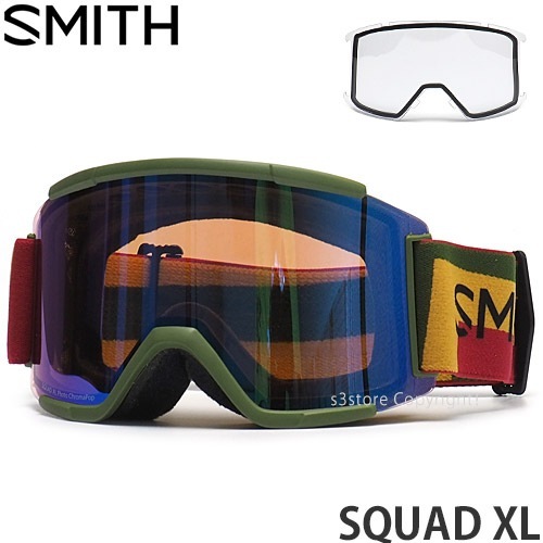 スミス smith SQUAD XL  子供用ゴーグル リンクコーデ セット販売