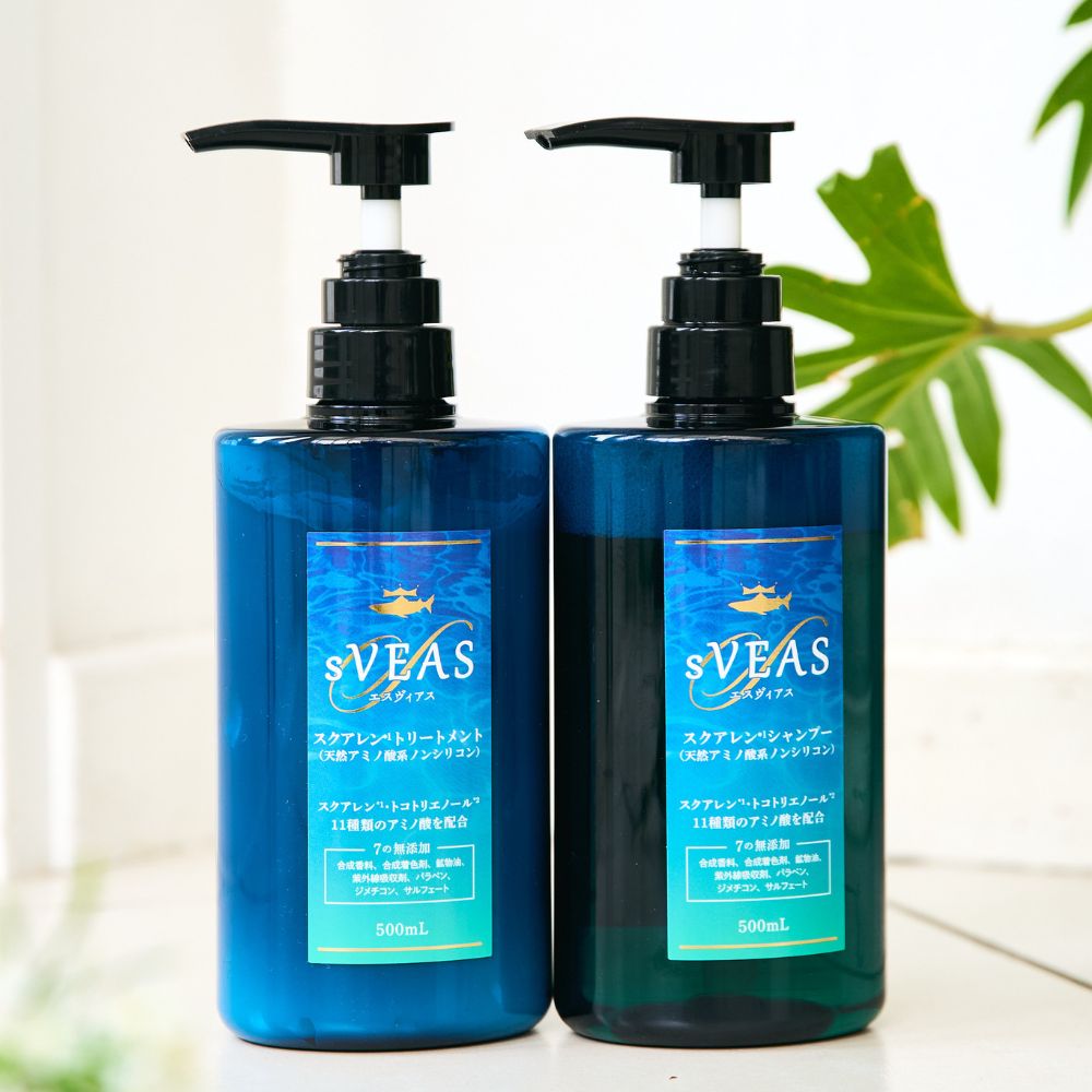 スクアレンシャンプー＆トリートメントセット 各500mL