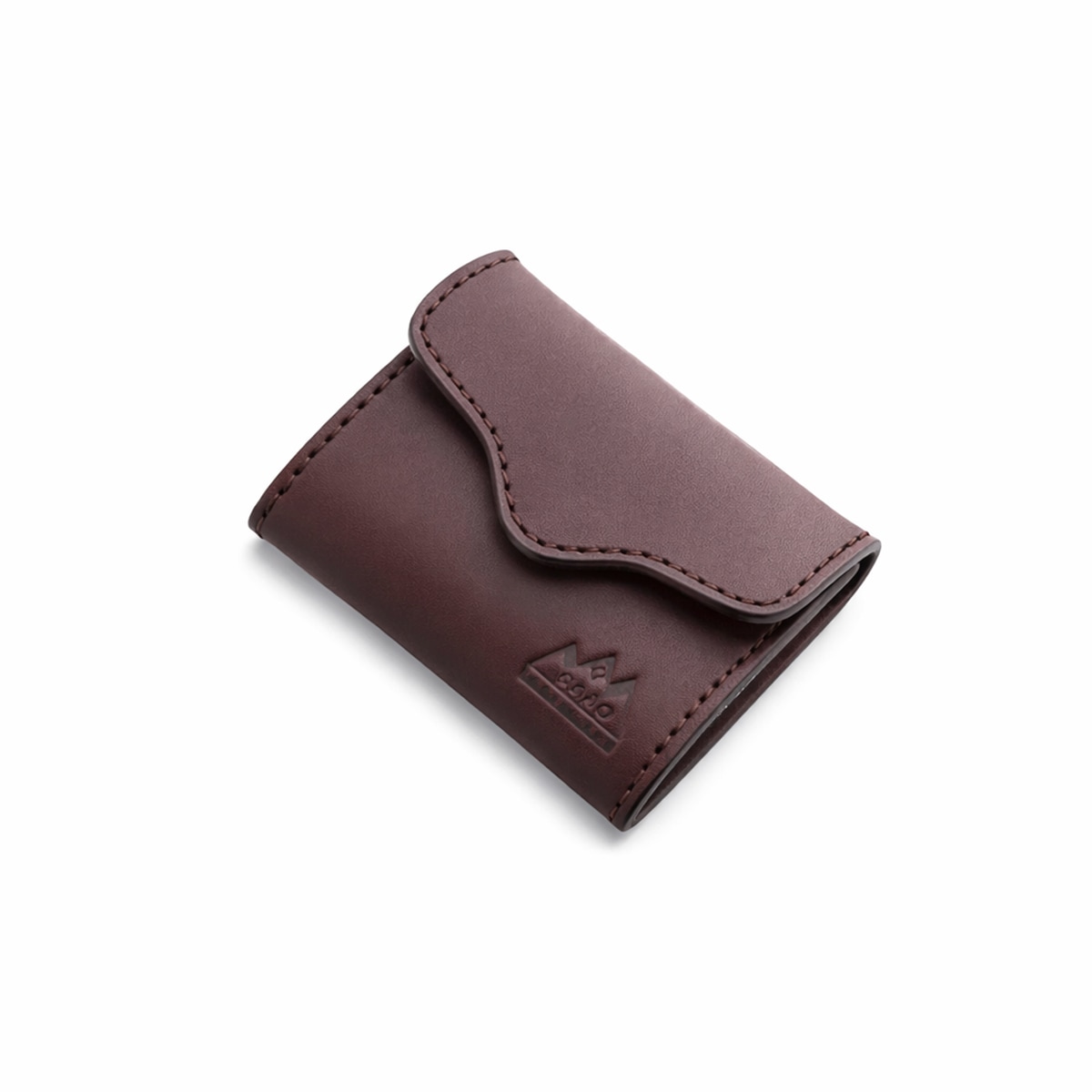 本革レザーコインケース ブラウン サドルレザー