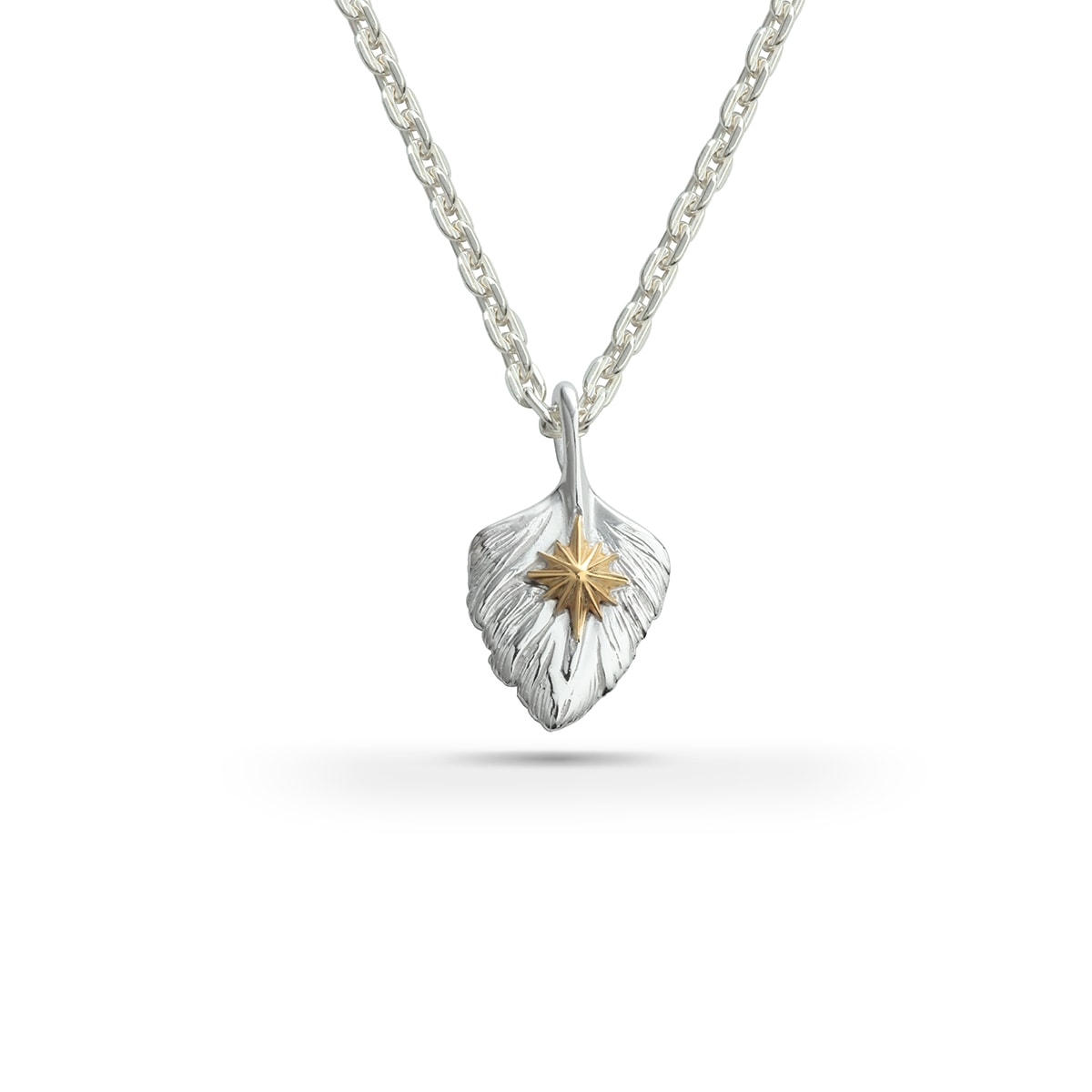 SAAD フェザー ブロンズハート 甲丸チェーン セット ネックレス SAAD フェザー ブロンズハート 甲丸チェーン セット ネックレス - メルカリ