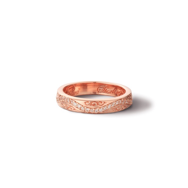 Sana リング レディースアクセサリー ジルコニア ピンクゴールドプレーティング シルバー925 K10（10金）|リング|Ladies