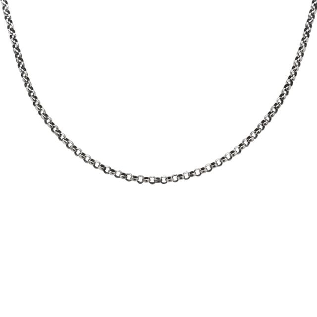 甲丸 サージカルステンレス SUS316製チェーン 幅3.0mm｜その他