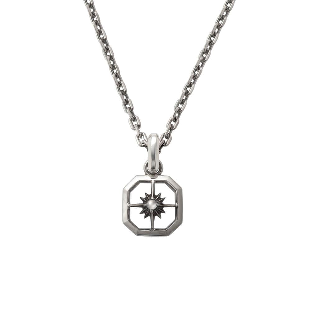 6月誕生石ムーンストーン スクエア ペンダント/サンシンボル/天然石/シルバー925|ペンダント・ネックレス|全てのシルバーアクセサリー