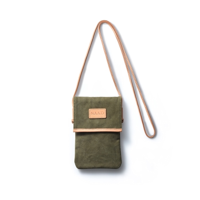 saadミドルウォレット ミドルウォレット/革財布 ナチュラル サドルレザー｜LEATHER