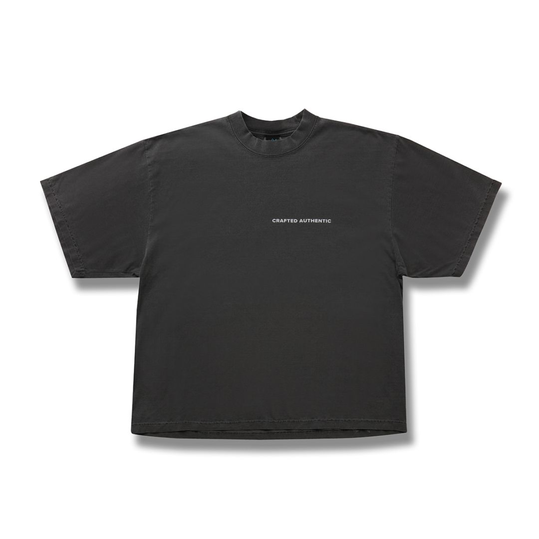 SAAD 25AW 27TH ANNIVERSARY アラベスク 刺繍 TEE Tシャツ シャドウブラック