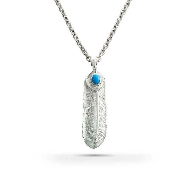 オンラインストア限定】フェザー 天然石 ピーターサイト シルバー925