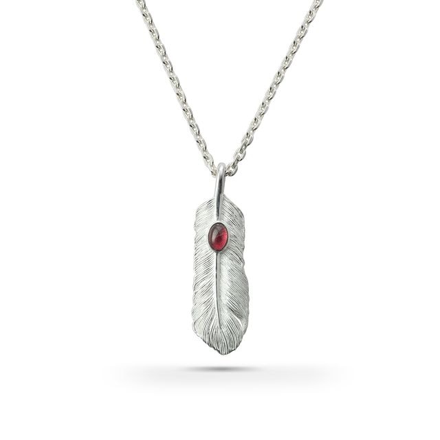 【silver925 ターコイズ】ベアクロー フェザー ネックレストップ フェザー(左向き)天然石ターコイズ シルバー925 オキシダイズ