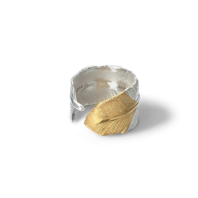 馬蹄モチーフ シルバー925ペンダントトップ K18（18金）ゴールド｜K18