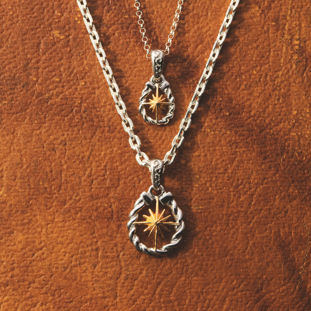 サンシンボル ホースシュー シルバー925 K24（24金）ゴールドプレート ペンダントトップ