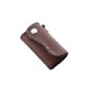 本革レザーキーケース ブラウン サドルレザー